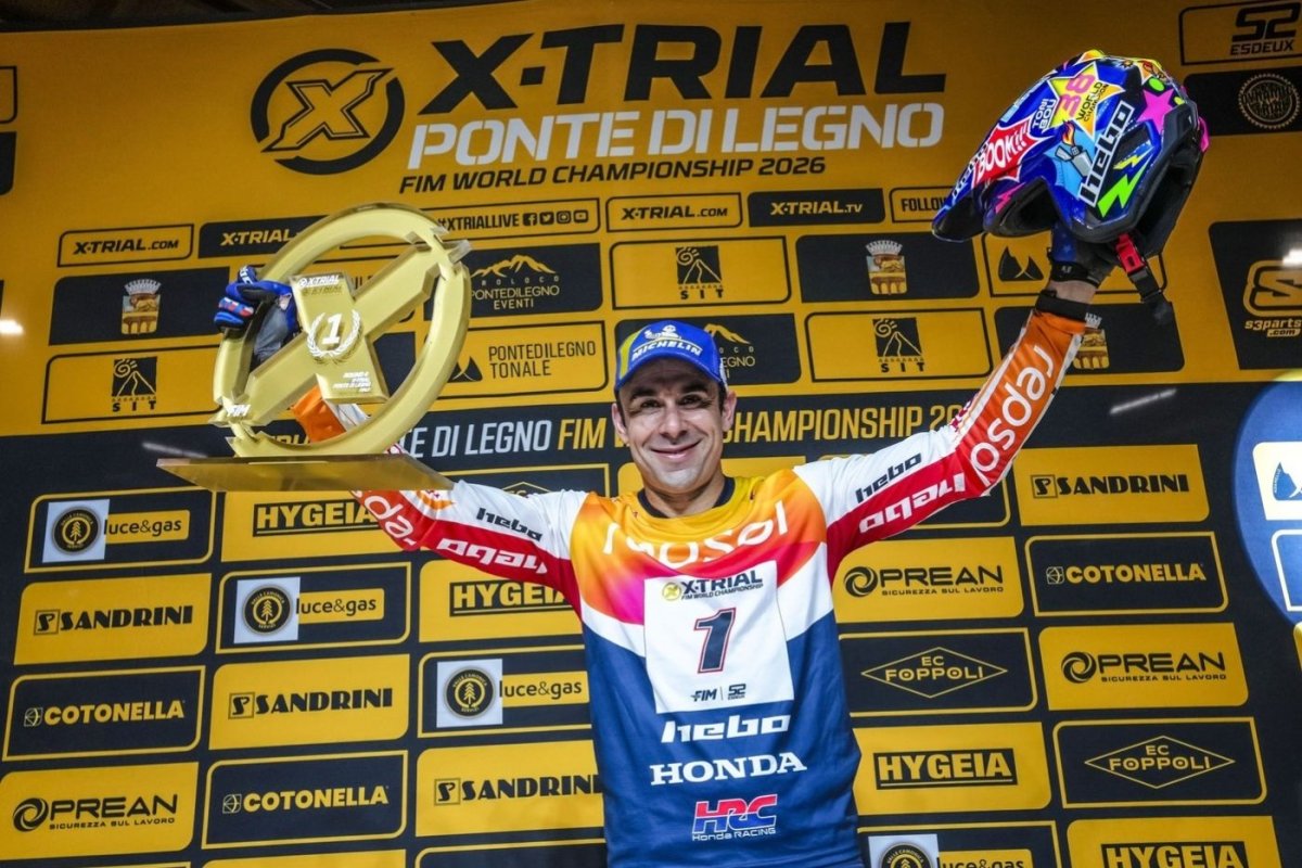 Bou gives no options to his opponents in X-Trial's return to Italy