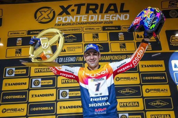 Bou gives no options to his opponents in X-Trial's return to Italy