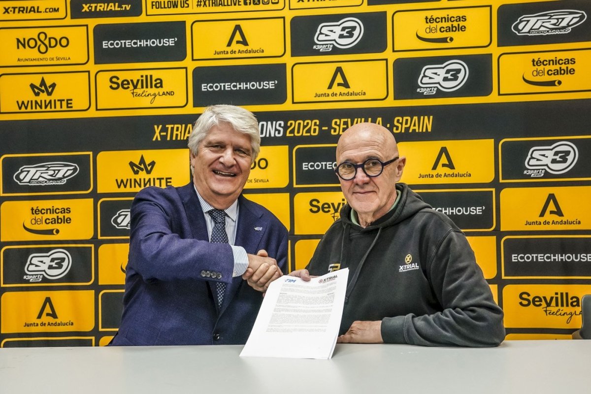 Esdeux and the FIM renew the promotional agreement for the FIM X-Trial World Championship